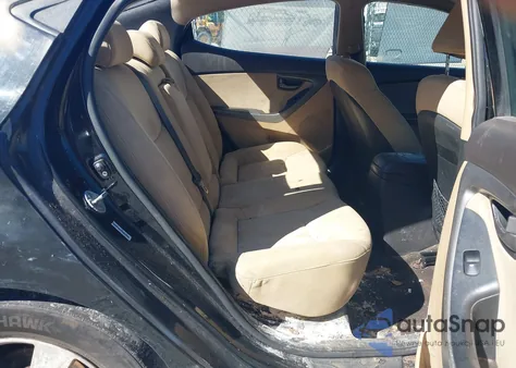 2012 Hyundai Elantra Gls (Ulsan Plant) from USA, damaged, VIN KMHDH4AE3CU183320